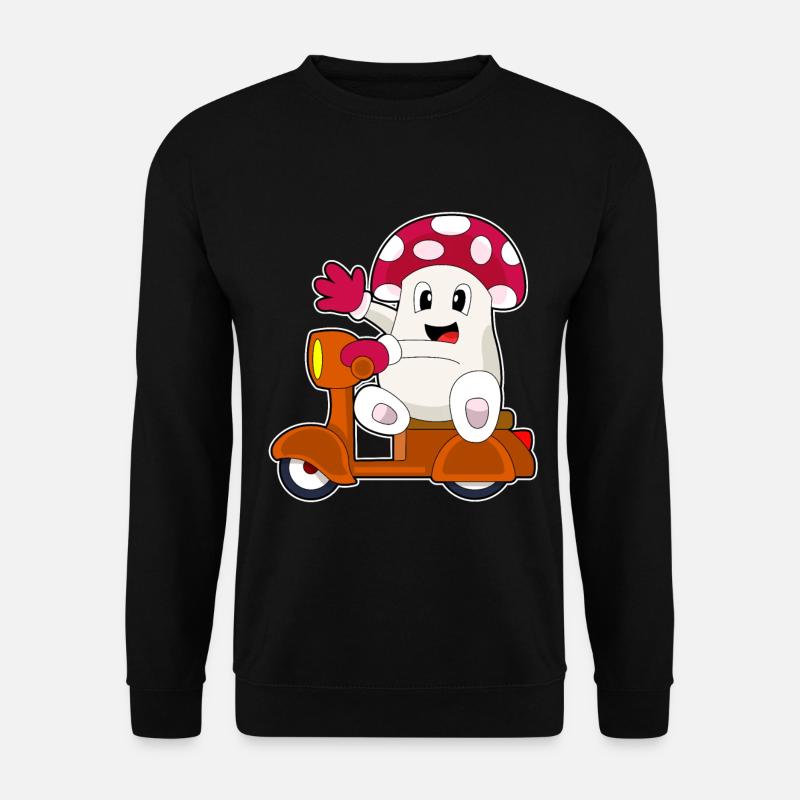 Pilz Scooter - Unisex Sweatshirt - black