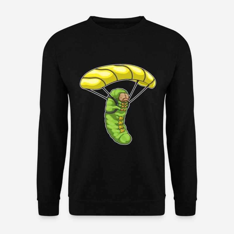 Caterpillar Parachute - Unisex Sweatshirt - black