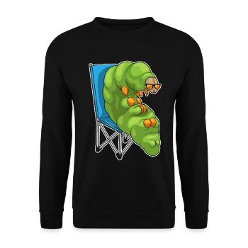 Lunettes de soleil Caterpillar Beach Été - Sweat-shirt Unisexe - noir - Devant - Alina (178cm) & Michal (187cm)