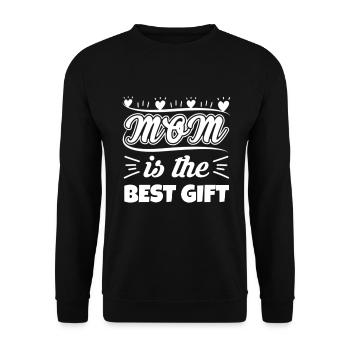 Mother's Day, Mother's Day, Mother's Day, Mother's - Unisex Sweatshirt - black - Front - Alina (178cm) & Michal (187cm)