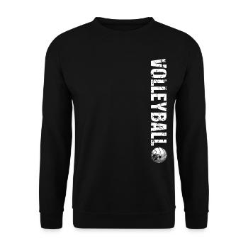 Volleyball - Unisex Pullover - Schwarz - Vorne - Alina (178cm) & Michal (187cm)
