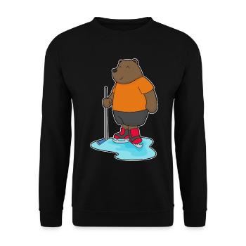 Bâtons de hockey sur glace Bear - Sweat-shirt Unisexe - noir - Devant - Alina (178cm) & Michal (187cm)