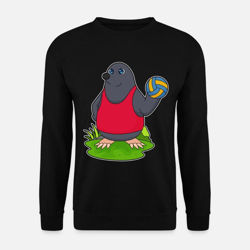 Mole Volleyball Player Volleyball - Unisex Sweatshirt - black
