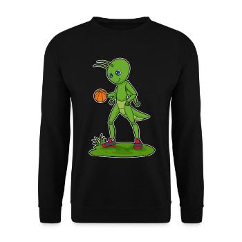 Caterpillar basketteur basketteur basket-ball - Sweat-shirt Unisexe - noir - Devant - Alina (178cm) & Michal (187cm)