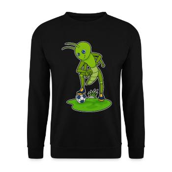 Caterpillar football américain - Sweat-shirt Unisexe - noir - Devant - Alina (178cm) & Michal (187cm)