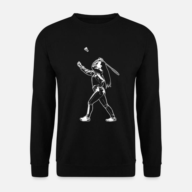 Badminton Mädchen - Unisex Pullover - Schwarz