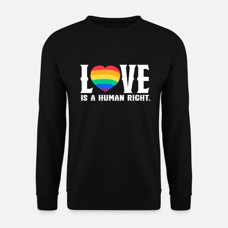 Saint-Valentin, Saint-Valentin, Saint-Valentin - Sweat-shirt Unisexe - noir