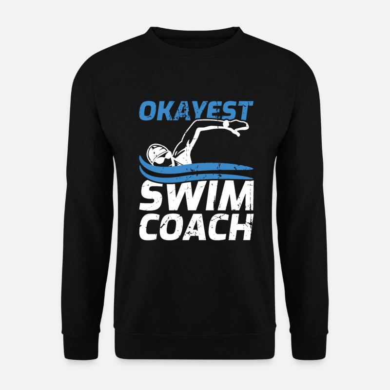 Swimming coach - Unisex Sweatshirt - black