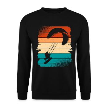 Kitesurfer Kitesurf Kitesurf - Sweat-shirt Unisexe - noir - Devant - Alina (178cm) & Michal (187cm)