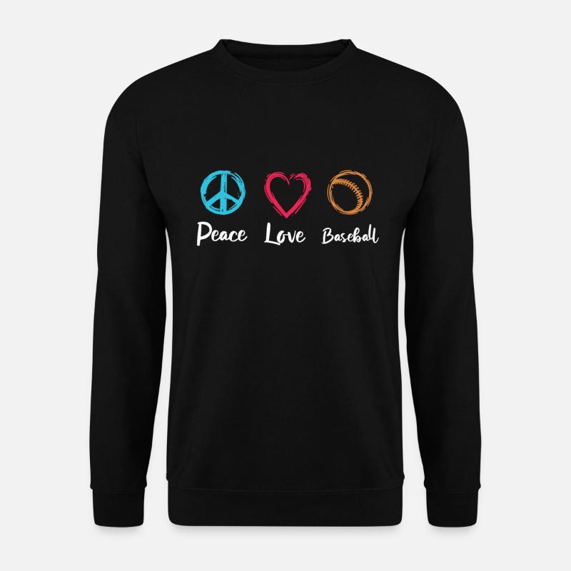 Baseball Love - Unisex Sweatshirt - black