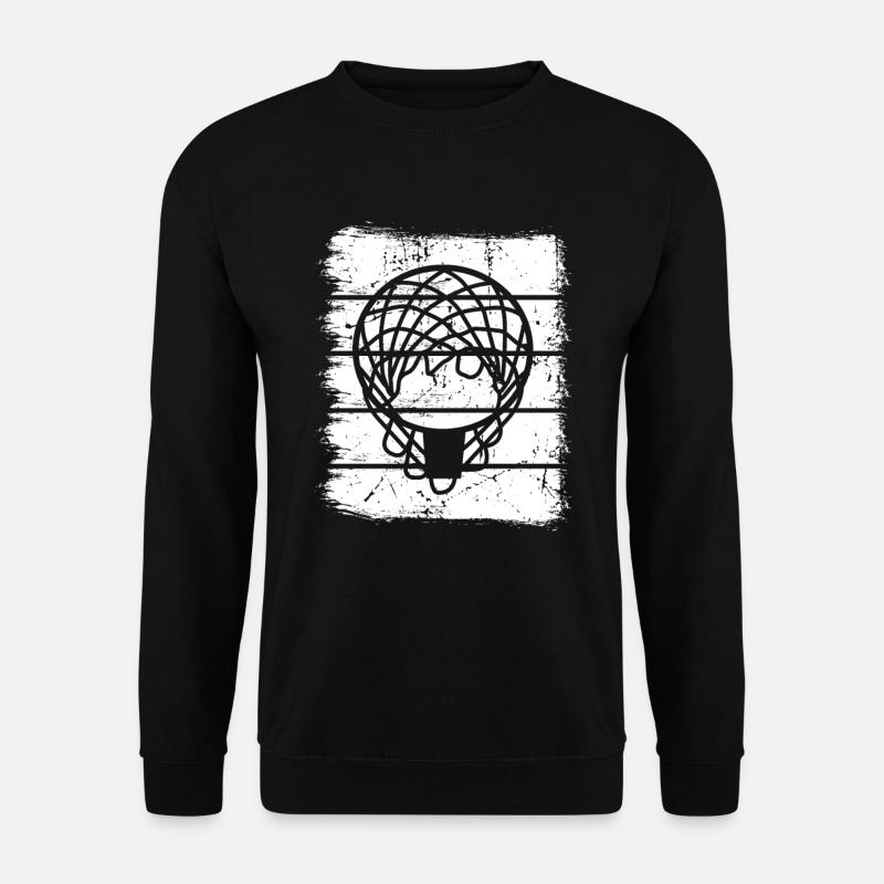 Basketball - Unisex Pullover - Schwarz