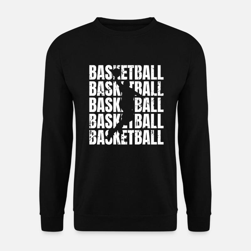 Basketball - Unisex Pullover - Schwarz