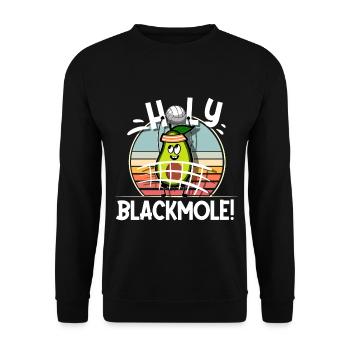 Volleyball - Unisex Sweatshirt - black - Front - Alina (178cm) & Michal (187cm)