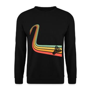 Badminton - Sweat-shirt Unisexe - noir - Devant - Alina (178cm) & Michal (187cm)