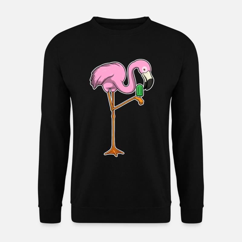 Flamingo popsicles - Unisex Sweatshirt - black