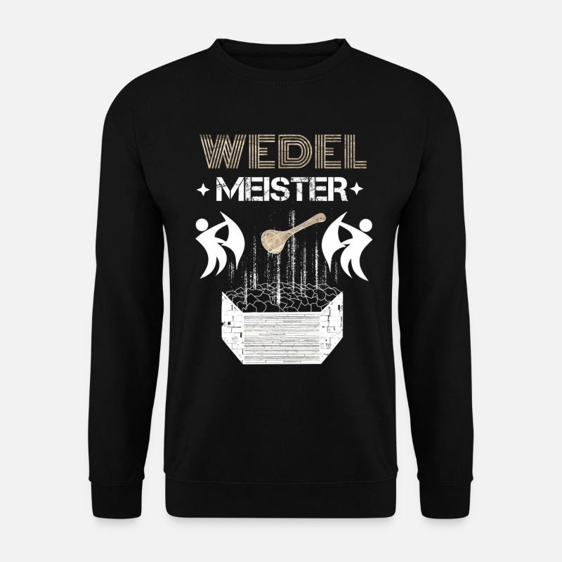 Sauna Wedel Meister - Unisex Pullover - Schwarz