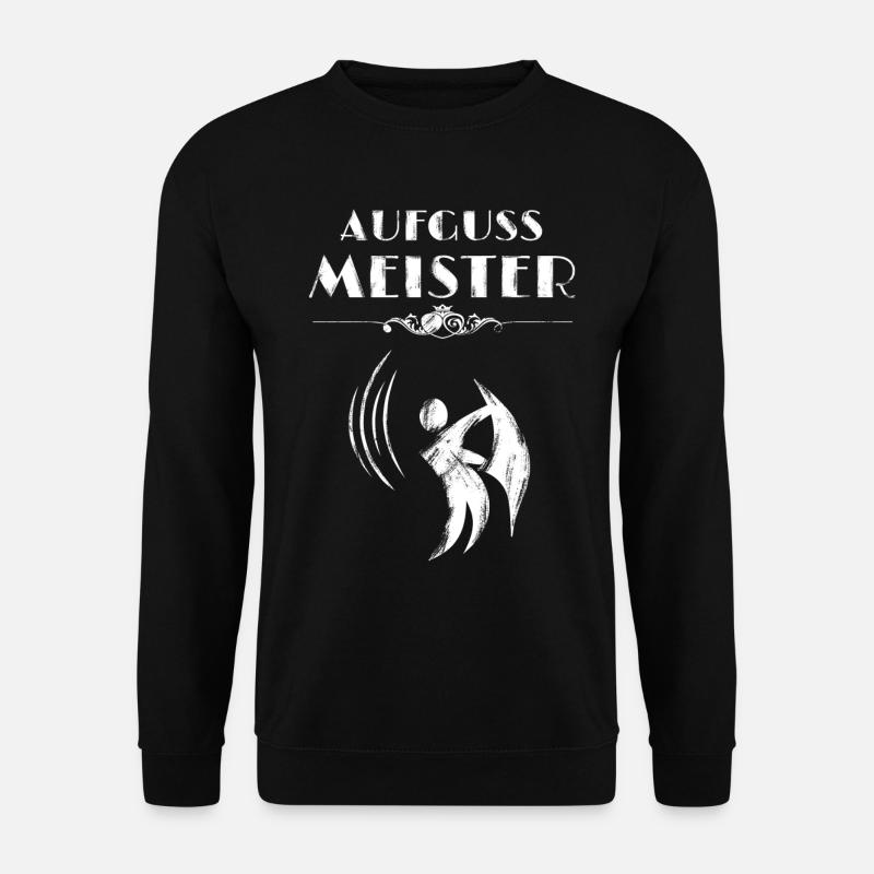 Sauna Aufgussmeister - Unisex Pullover - Schwarz