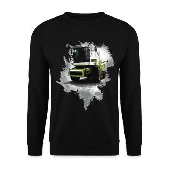 Combine - Unisex Sweatshirt - black - Front - Alina (178cm) & Michal (187cm)