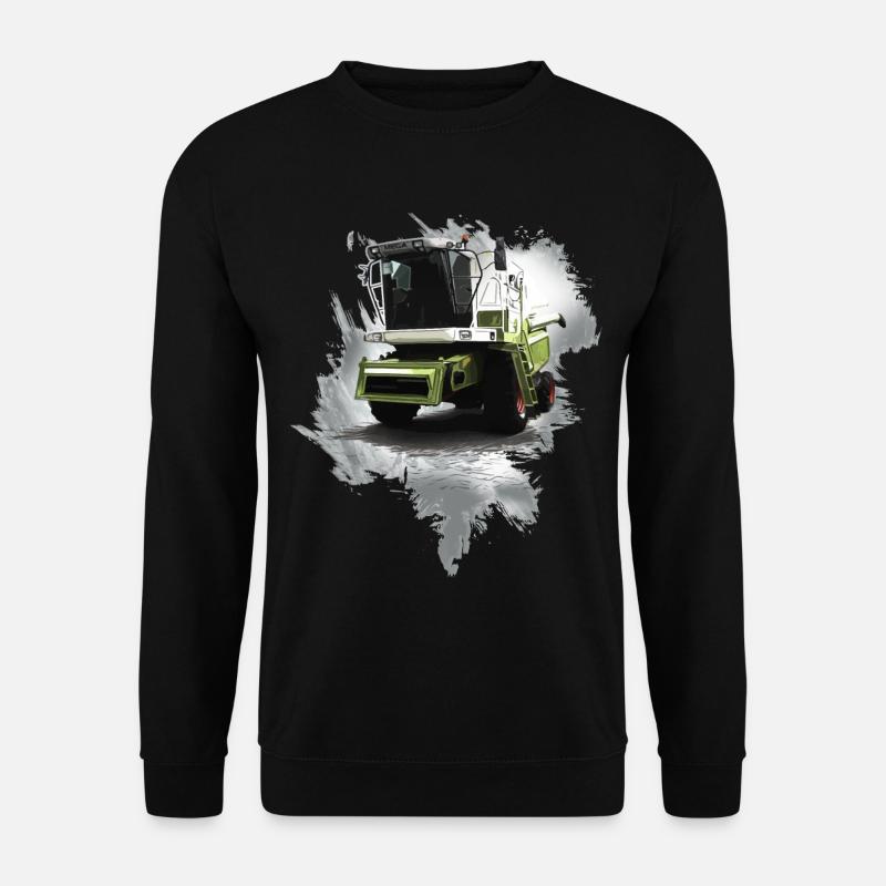 Mähdrescher - Unisex Pullover - Schwarz