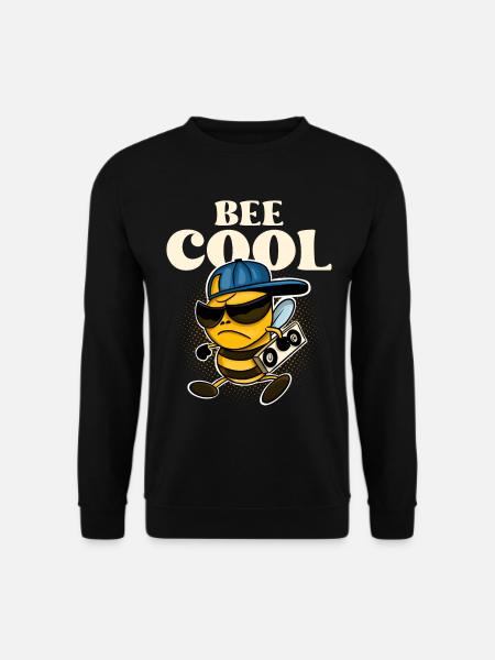 Bee Cool Biene - Unisex Pullover - Schwarz