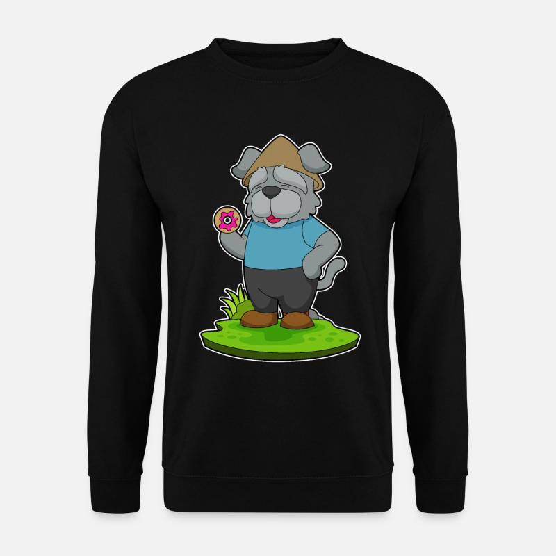 Dog Donut - Unisex Sweatshirt - black