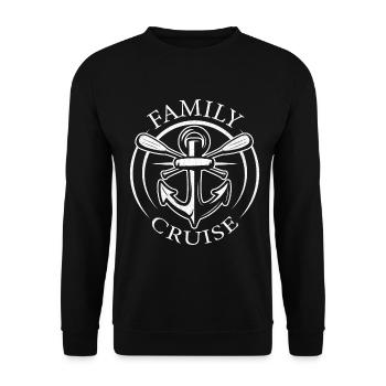 Cruising Cruise Vacation Family Cruise Trip - Unisex Sweatshirt - black - Front - Alina (178cm) & Michal (187cm)