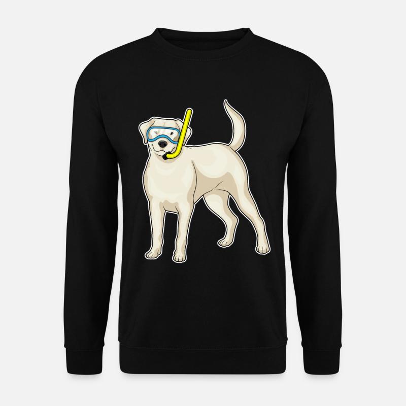Retriever Diver Snorkel - Sweat-shirt Unisexe - noir