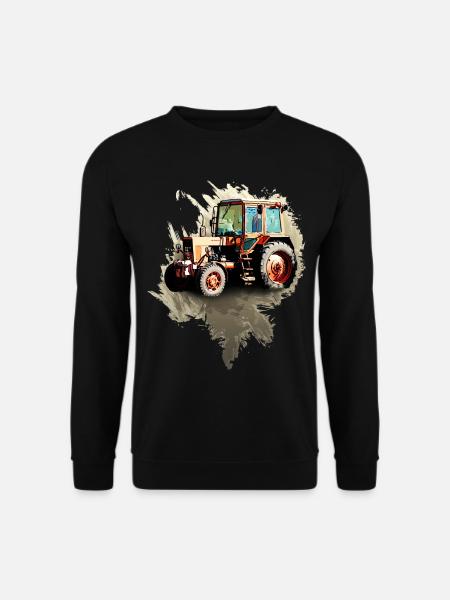 Belarus MTZ 82 Traktor - Unisex Pullover - Schwarz