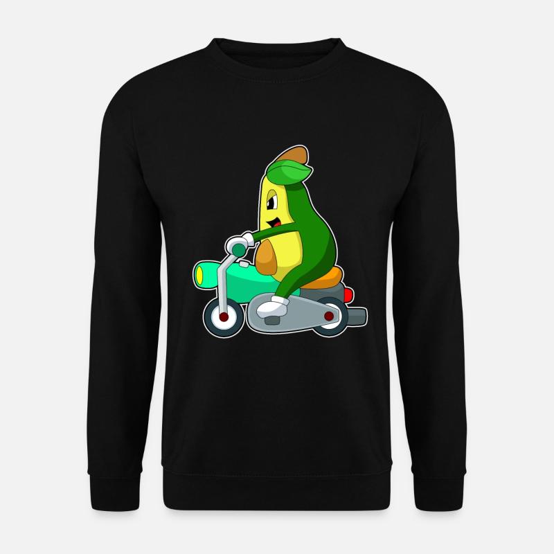 Avocado Motorrad - Unisex Pullover - Schwarz