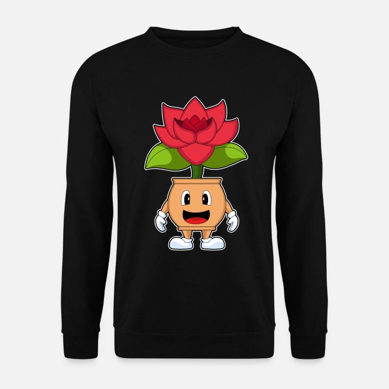 Funny Rose - Unisex Sweatshirt - black