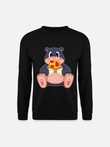 Mole Pizza - Unisex Sweatshirt - black