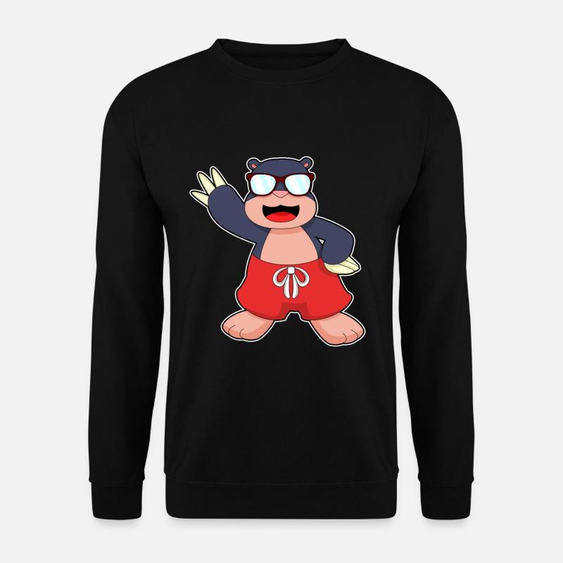 Mole Sunglasses - Unisex Sweatshirt - black