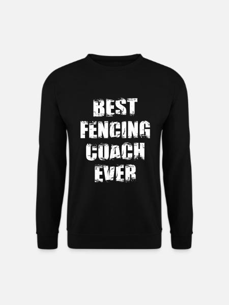 Bester Fechtlehrer - Unisex Pullover - Schwarz
