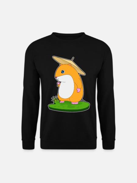 Hamster Umbrella - Unisex Sweatshirt - black
