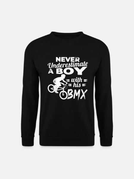 small BMX rider - Unisex Sweatshirt - black