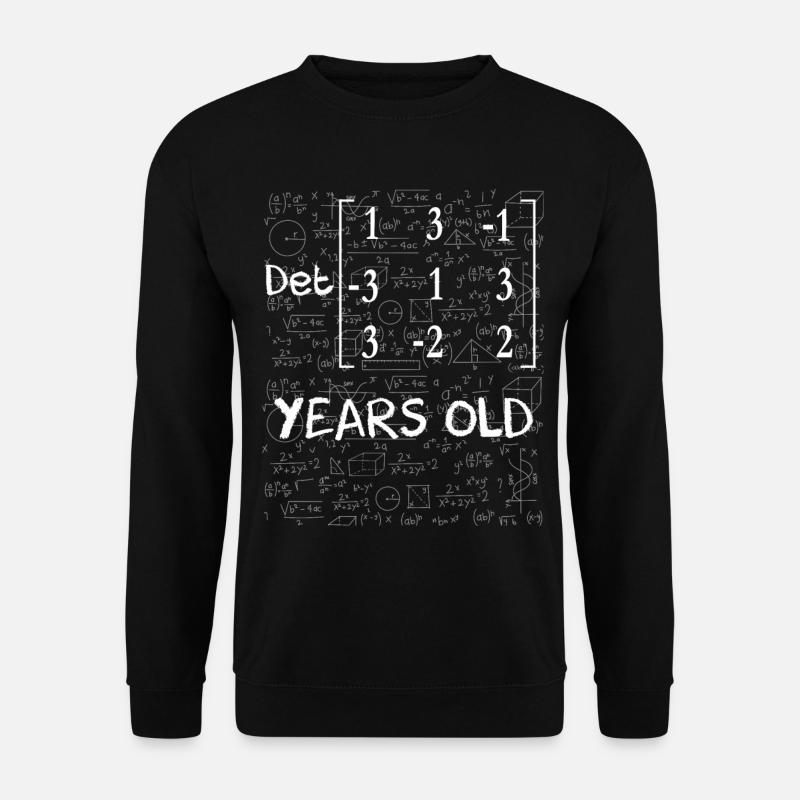 50. Jahrestag 50 Jahre Matrixdeterminante - Unisex Pullover - Schwarz