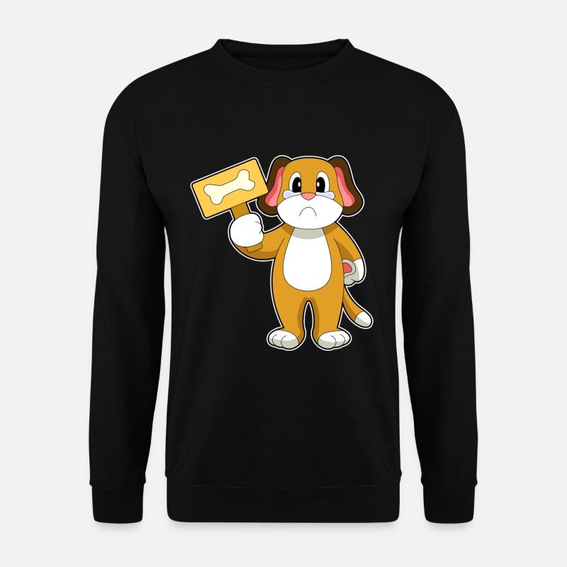 Os de chien - Sweat-shirt Unisexe - noir