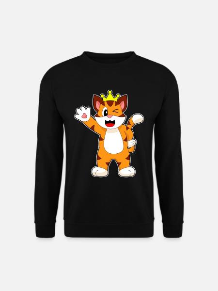 Tiger Crown - Unisex Sweatshirt - black