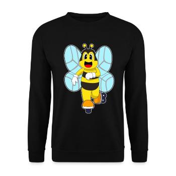 Patins en ligne Bee Patins en ligne - Sweat-shirt Unisexe - noir - Devant - Alina (178cm) & Michal (187cm)
