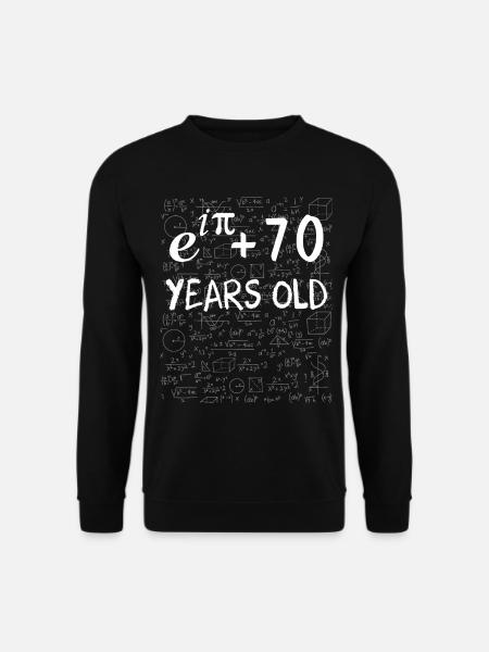 69. Geburtstag 69 Jahre Euler Identität - Unisex Pullover - Schwarz