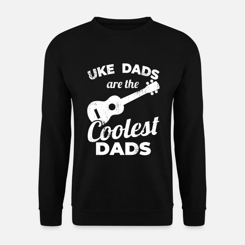 Ukulele Papa - Unisex Sweatshirt - black
