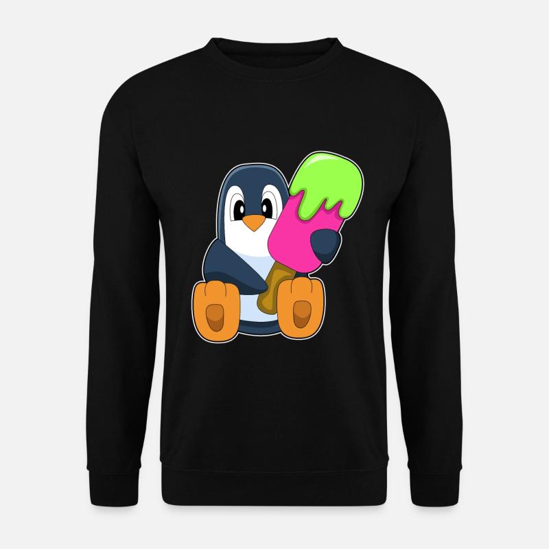 Popsicle pingouin - Sweat-shirt Unisexe - noir