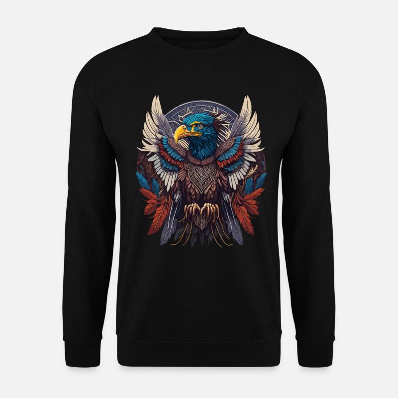 Native Dream Catcher - Unisex Sweatshirt - black
