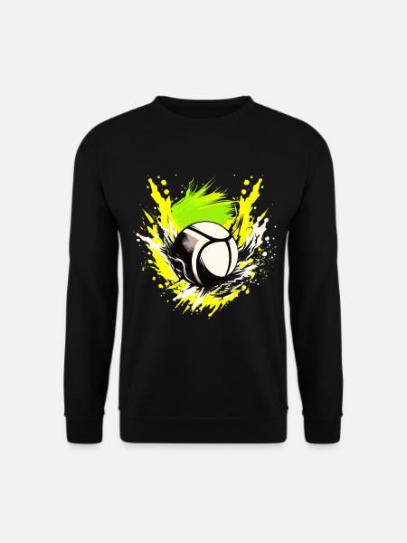 Volleyball Logo - Unisex Sweatshirt - black