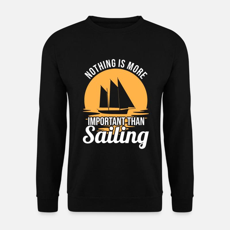 Sailing Motivation - Unisex Sweatshirt - black