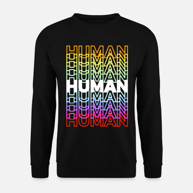 Human Pride LGBT - Unisex Sweatshirt - black