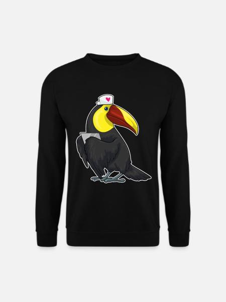 Toucan Nurse - Unisex Sweatshirt - black
