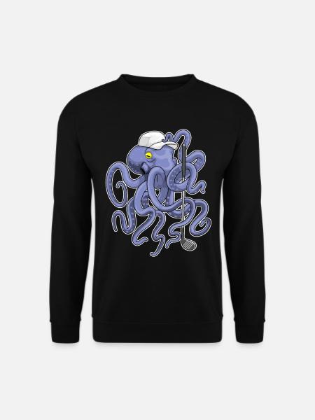 Octopus Golf Golf Clubs - Unisex Sweatshirt - black