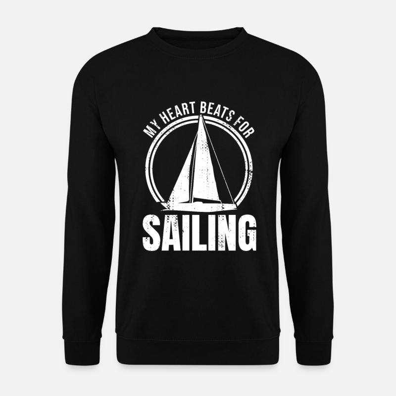 Motivation sailing - Unisex Sweatshirt - black