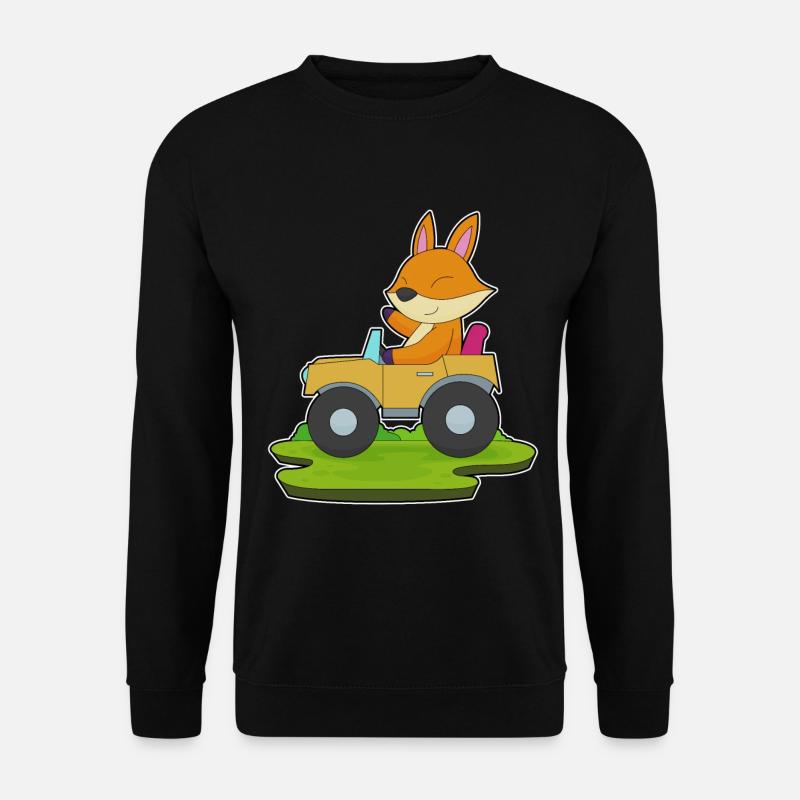 Fuchs Auto - Unisex Pullover - Schwarz